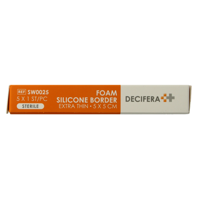 Decifera Foam border 5 x 5 cm 5 pièces