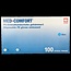Handschoen PE geruwd blauw 100 Stuks