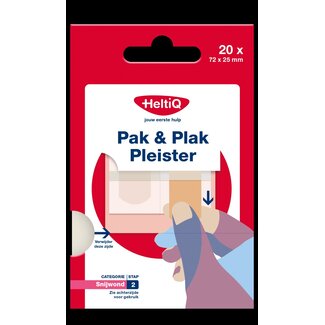Heltiq Pak & plak textiel 20 Stuks