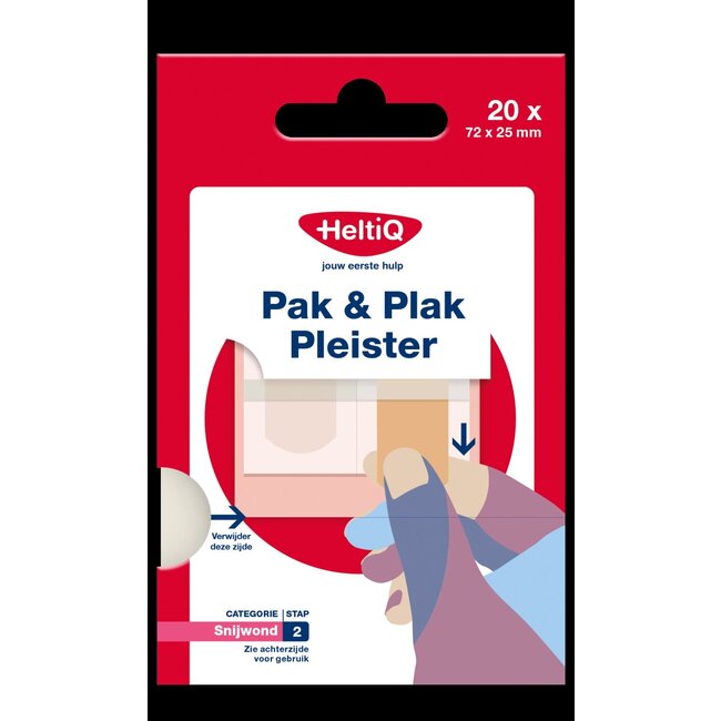 Pak & plak textiel 20 Stuks