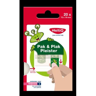 Heltiq Pak & plak groen 20 Stuks