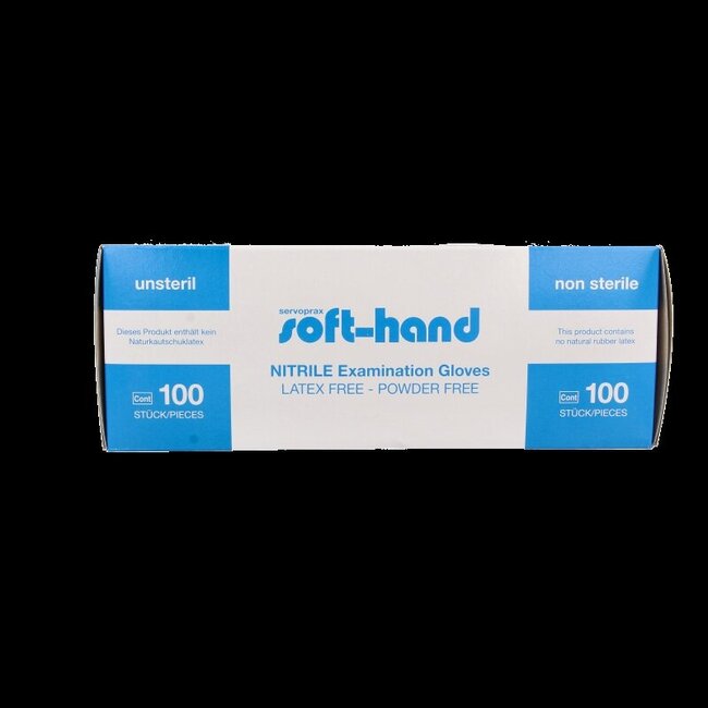 Gants d'examen Softhand Nitrile XL 100 pièces