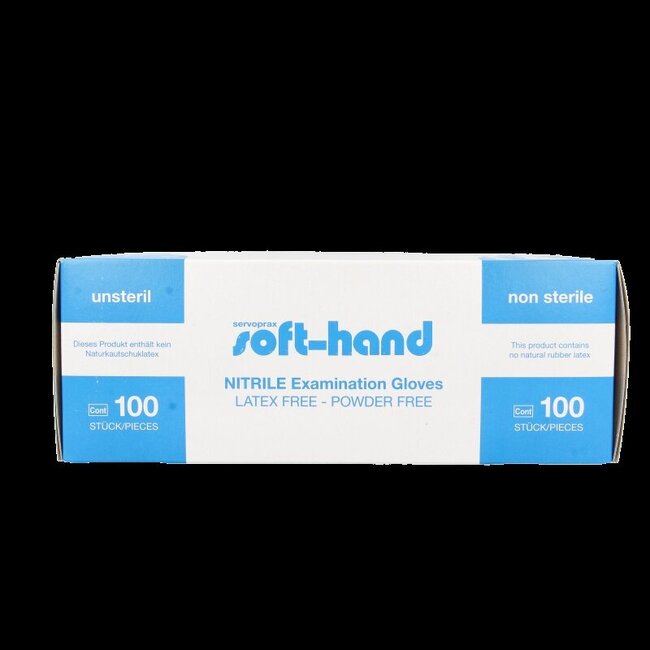 Softhand Onderzoekhandschoen Nitril M 100 Stuks