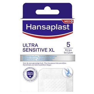 Hansaplast Pleisters ultra sensitive XL 5 Stuks