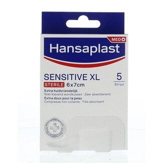 Hansaplast Pleister sensitive XL 5 Stuks