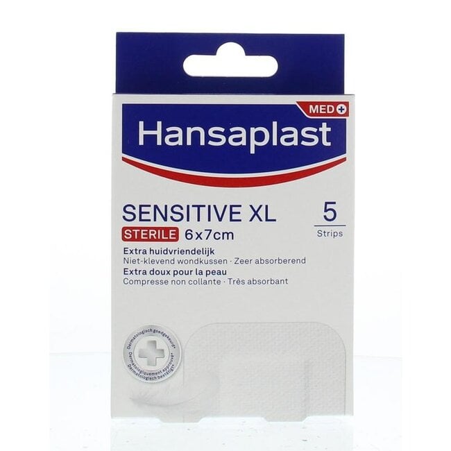 Pleister sensitive XL 5 Stuks