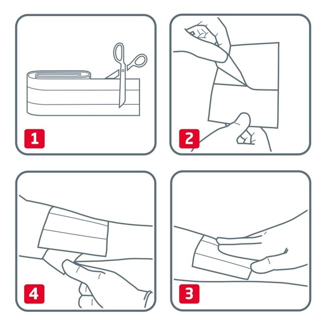 Leukoplast Pleister strong 1m x 6cm 1 Stuks