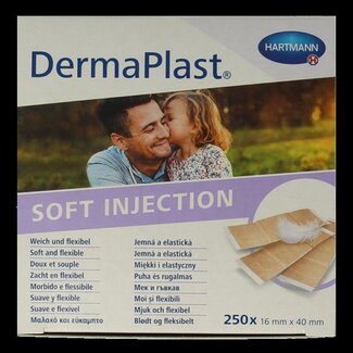 Dermaplast Pansements d'injection Dermaplast sensitive 16 mm x 40 mm 250 pièces