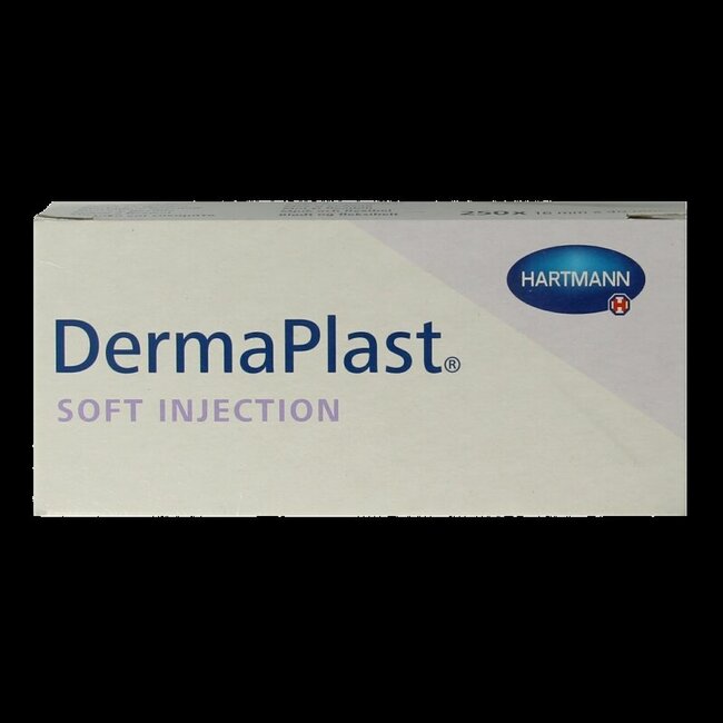 Pansements d'injection Dermaplast sensitive 16 mm x 40 mm 250 pièces