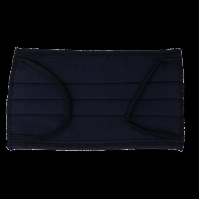 Easyessentials Mondkap wasbare katoen blauw 3-laags 5 Stuks