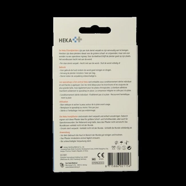 Hekaplast Border 5 cm x 7 cm - 10 pièces