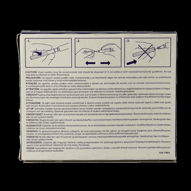Becton Injectienaald B/D microlance 0.80 x 40 100 Stuks