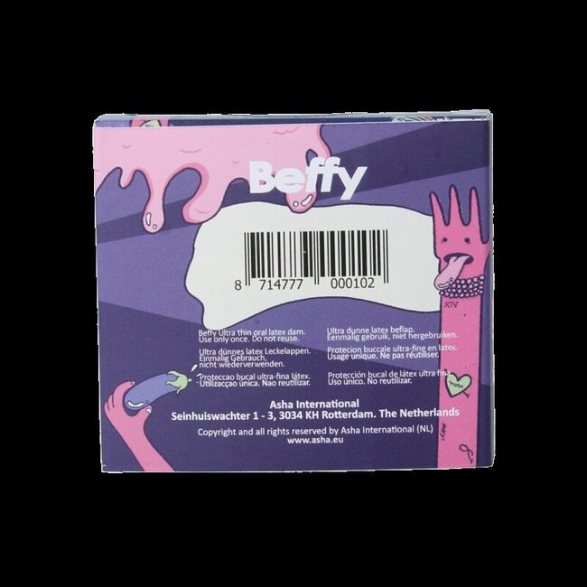 Beffy Beflapjes 4 strawberry 4 Stuks