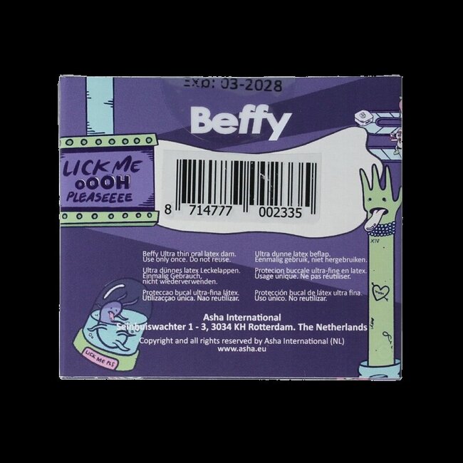 Beffy Beflapjes 4 no aroma 4 Stuks