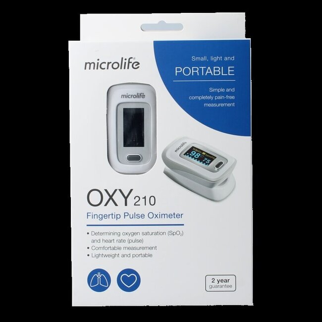 OXY210 Pulse oximeter 1 Stuks
