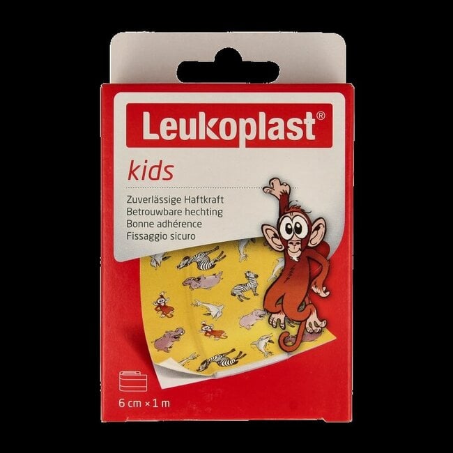 Pleister kids 1m x 6cm 1 Stuks