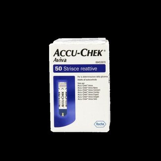 Accu-Chek Bandelettes Accu-Chek Aviva non codées 50 pièces
