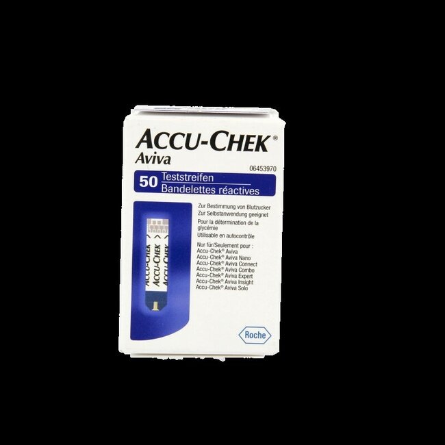 Accu-Chek Aviva strip noncode 50 Stuks