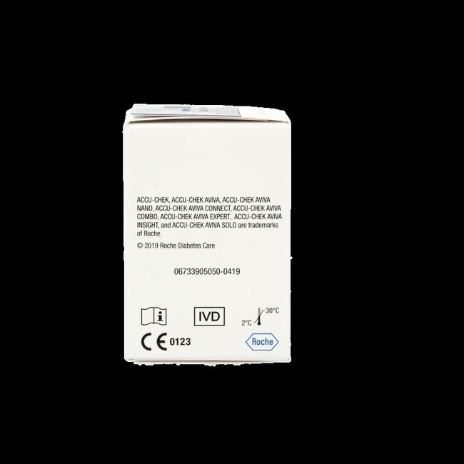 Bandelettes Accu-Chek Aviva non codées 50 pièces