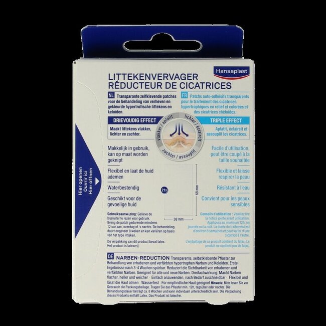 Hansaplast Littekenvervager 21 Stuks