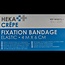 Heka Bande de crêpe 4 m x 6 cm - 10 pièces