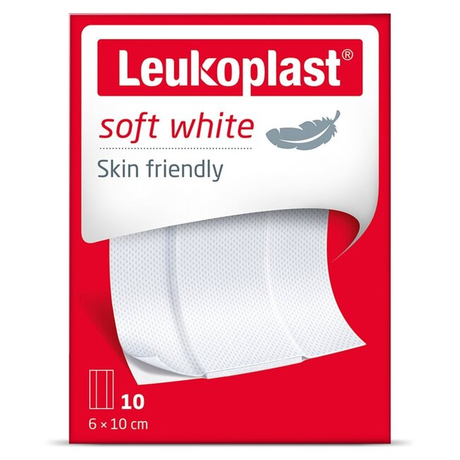 Soft white 8 x 10cm 10 Stuks