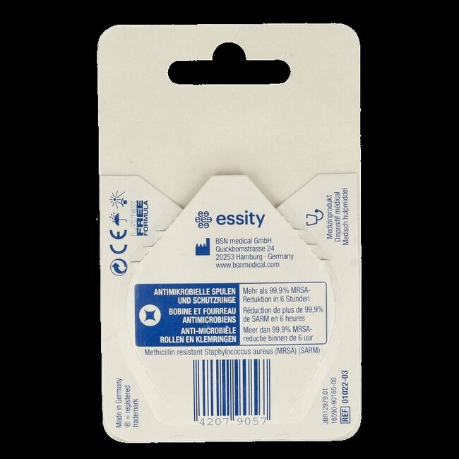 Leukosilk Hechtpleister eurolock 5m x 2.50cm 1 Stuks