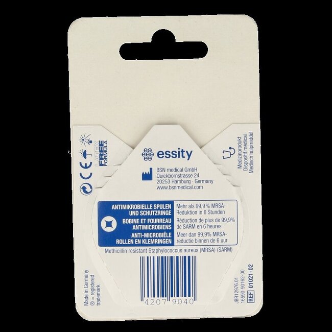 Leukosilk Hechtpleister 1.25cm hangend 1 Stuks