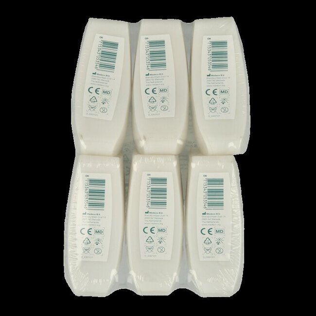 Kliniplast Hechtpleister 5m x 2.5cm non woven luxe 6 Stuks