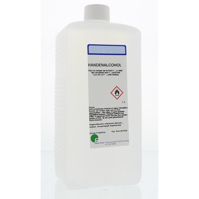 Handenalcohol met IPA 1 Liter