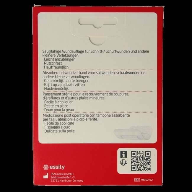 Leukomed Wondverband 8.0 x 10cm steriel 5 Stuks