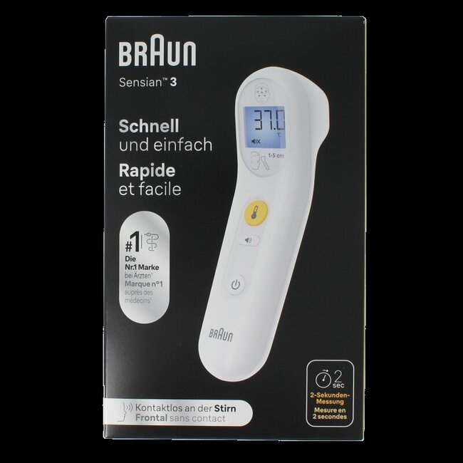 Voorhoofdthermometer Sensian 3 BNT050 1 Stuks
