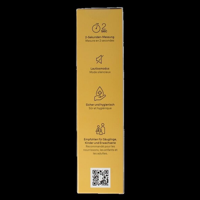 Braun Voorhoofdthermometer Sensian 3 BNT050 1 Stuks