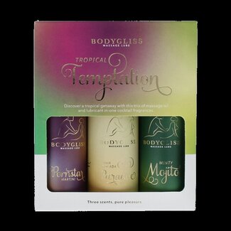Bodygliss Bodygliss Tropical Temptation pack de trois édition voyage 150 ml