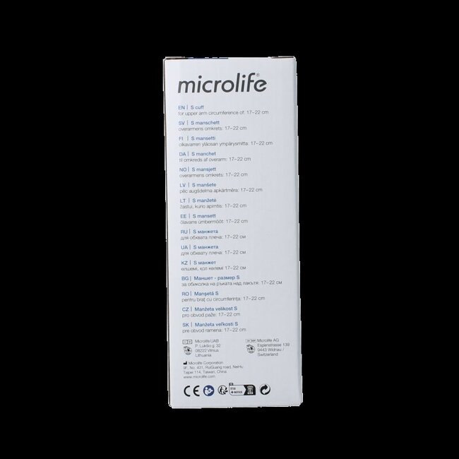 Brassard Microlife taille S 17-22 cm 1 pièce