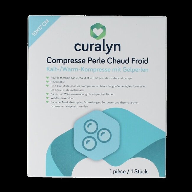 Curalyn Compresse de perles chaud-froid 1 pièce