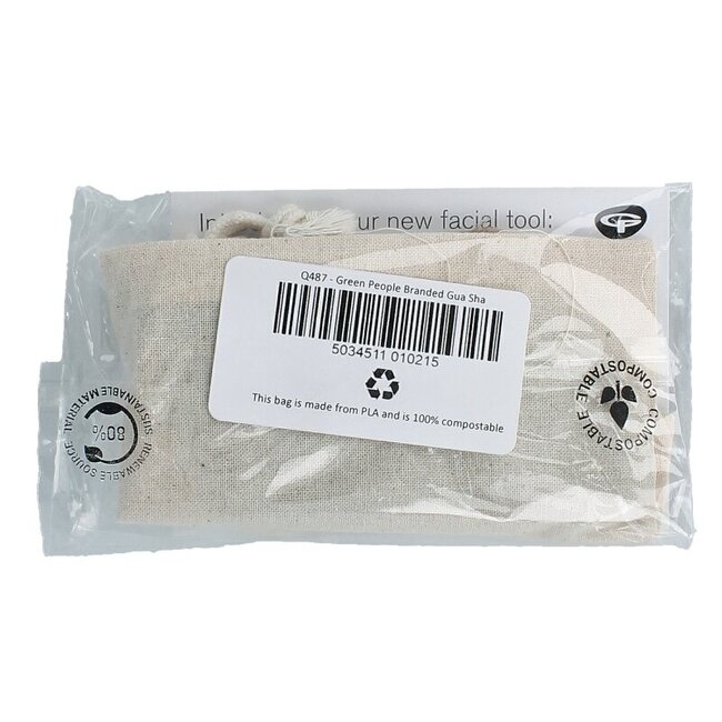 Gua sha en jade Green People 80 g