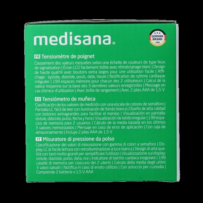 Tensiomètre de poignet Medisana BW 345 1 pièce