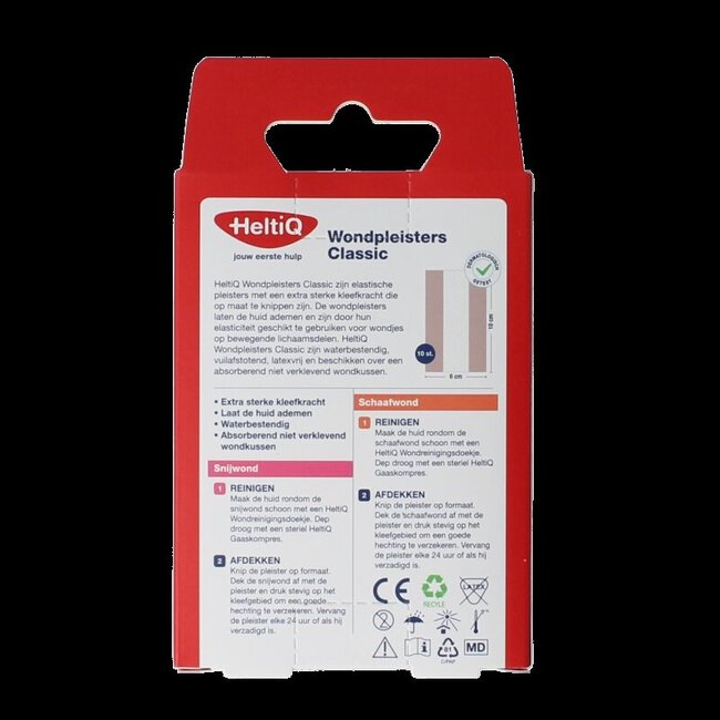 Heltiq Pansement classique 10x6 cm 1 m 1 pièce