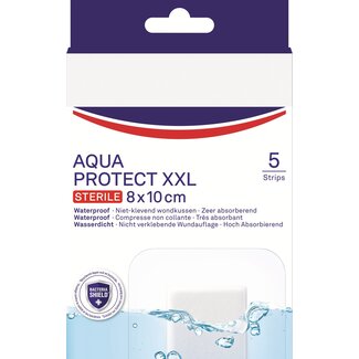 Hansaplast Aqua protect antibacterieel XXL 5 Stuks