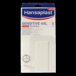 Hansaplast Hansaplast Pleisters sensitive 4XL 5 Stuks