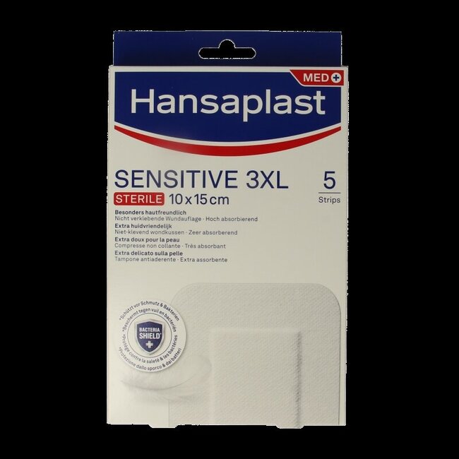 Pleisters sensitive 3XL 5 Stuks