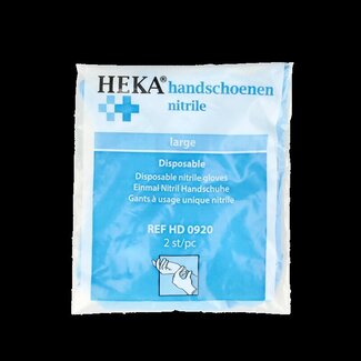 Heka Gants en nitrile Heka taille L 1 paire