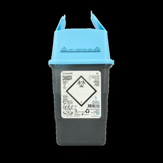 Service Apotheek Naaldencontainer 1 liter 1 Stuks