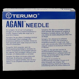 Terumo Aiguille hypodermique Terumo 21G verte 0,8 x 16 mm 100 pièces