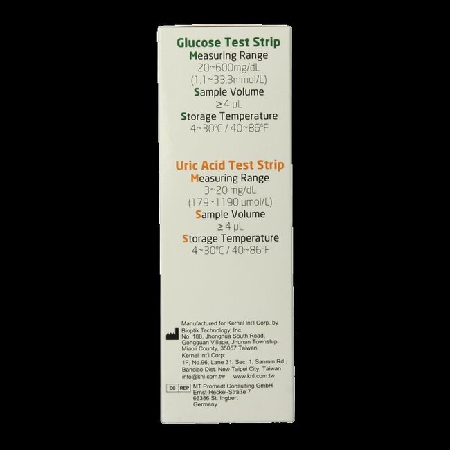 Testjezelf.nu Lecteur Multicheck plus HB Glucose Cholestérol 1 Pièce