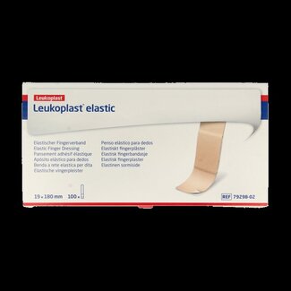 Leukoplast Vingerpleister elastic 100 Stuks
