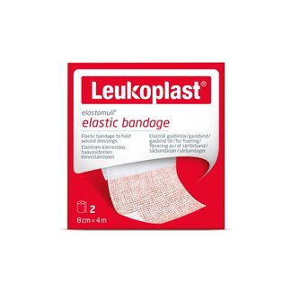 Elastomull Elastische bandage 4m x 8cm 2 Rol