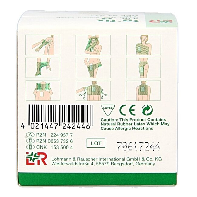 TG Fix filet tubulaire E extensible 4 mètres tête/tronc/grand 1 pièce