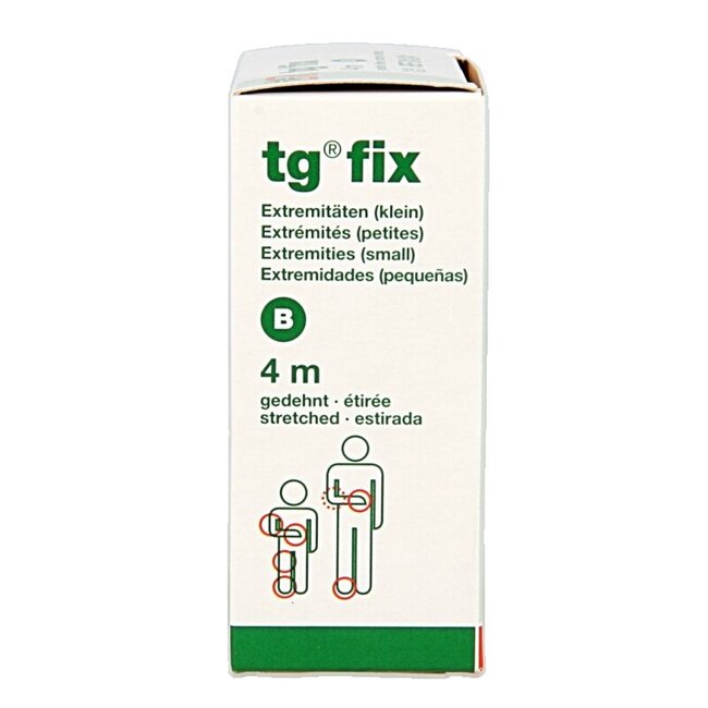 TG Fix netverband B rekbaar 4 meter vinger/hand/voet 1 Stuks